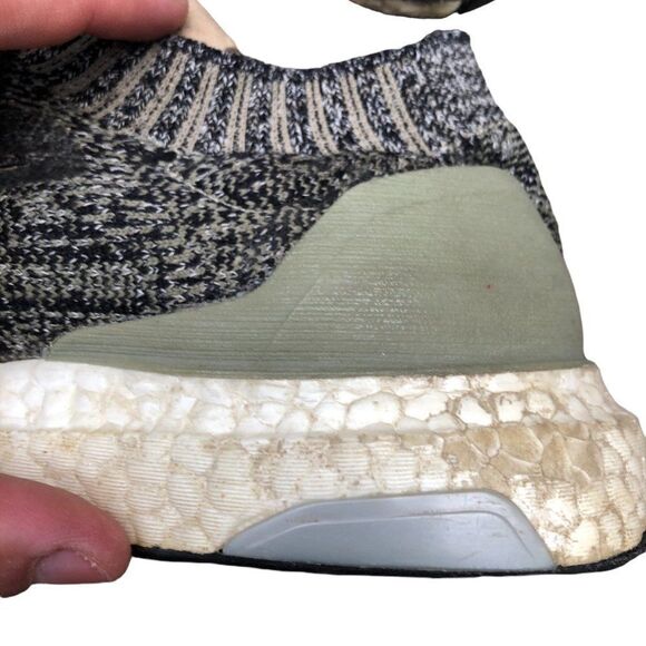 Rare 2017 Adidas UltraBoost Uncaged Trace Cargo Core Black Size 8 - Picture 15 of 16